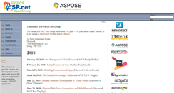 Desktop Screenshot of dallasasp.net